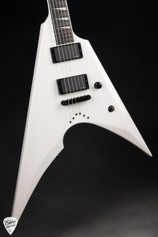 ESP E-II Arrow Electric Guitar in Snow White