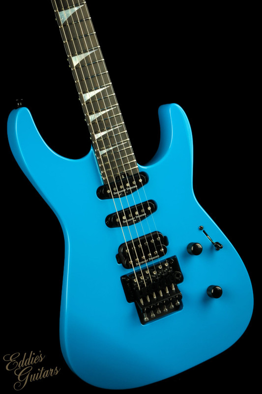 Sale Pending-2022 - Jackson American Series Soloist SL3, Ebony Fretboard, Riviera Blue