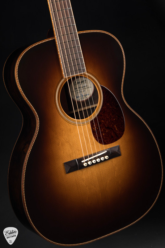 Bourgeois OM DB Signature Deluxe - Aged Tone Bearclaw Sitka Spruce & Brazilian Rosewood Acoustic Guitar