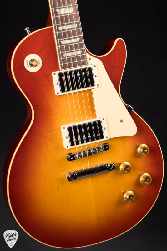 Gibson Custom Shop PSL ’58 Les Paul Standard Reissue Gloss Sunrise Teaburst Electric Guitar