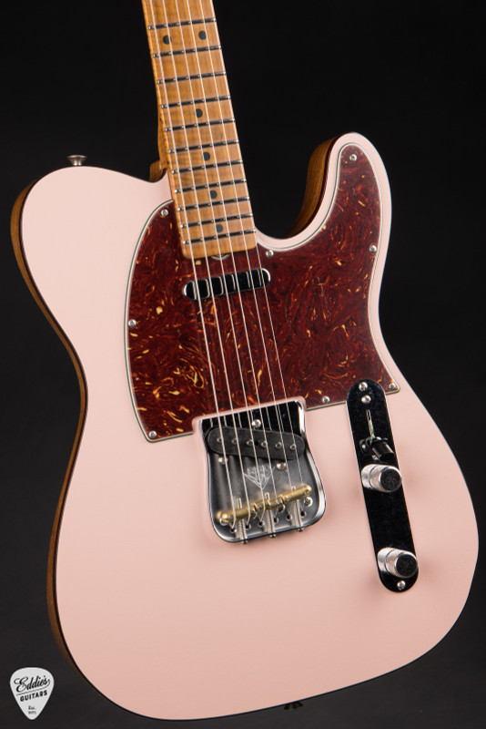 Fender Custom Shop Eddie's Guitar's Exclusive Dealer Select 1963 Telecaster Electric guitar in shell pink