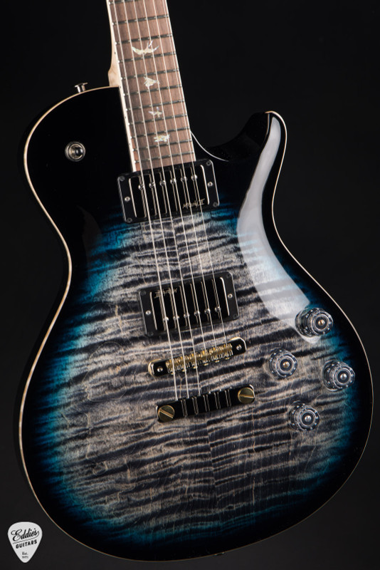 Paul Reed Smith Eddie's Guitars Wood Library McCarty 594 Singlecut Electric guitar in Faded Blue Smokeburst with Brazilian Rosewood Fretboard