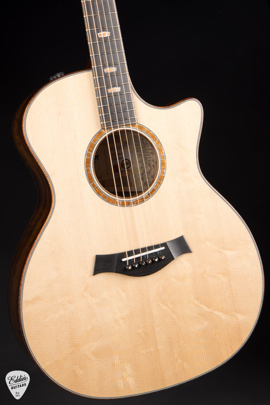 Taylor Custom #36 C14ce B5036 Grand Auditorium Bearclaw Sitka Spruce & Tiger Myrtle – NAMM 2025 Acoustic Guitar