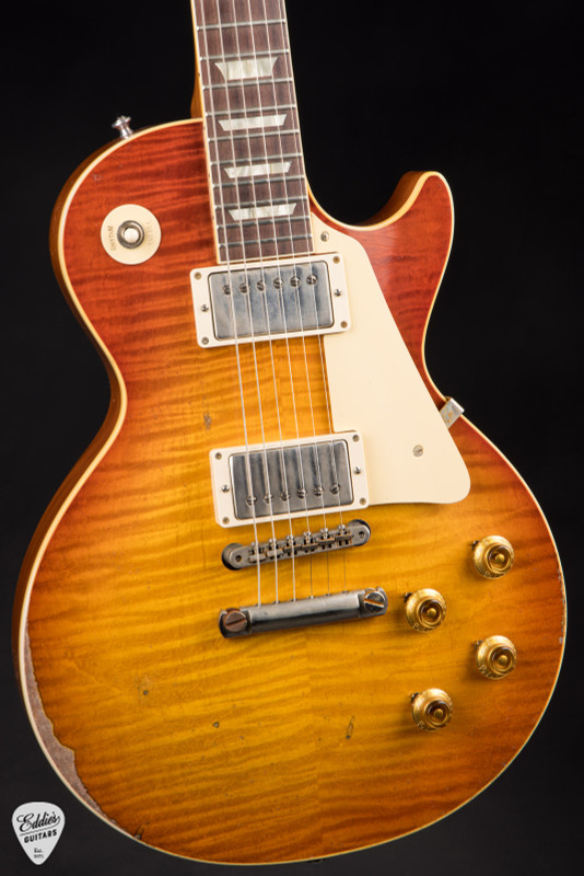 Gibson Custom Shop Made 2 Measure Murphy Lab Les Paul Standard Electric Guitar in Abilene Sunset Burst