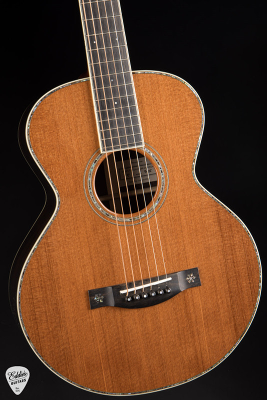 2024 - Santa Cruz FireFly Style 41 - Fort Ross Chapel Redwood & Brazilian Rosewood Acoustic Guitar