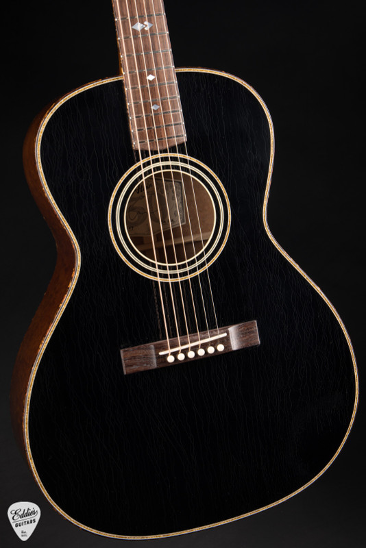 Atkin The Thirty Six - L36 Deluxe Black Top - Baked Sitka Spruce & Pomelle Sapele Acoustic Guitar