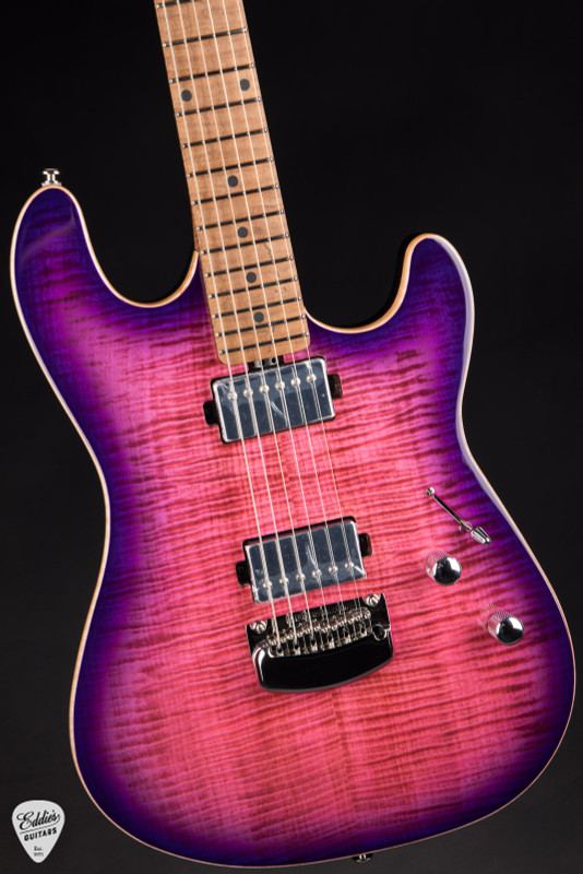 Ernie Ball Music Man Sabre HH Electric Guitar in Purple Lotus