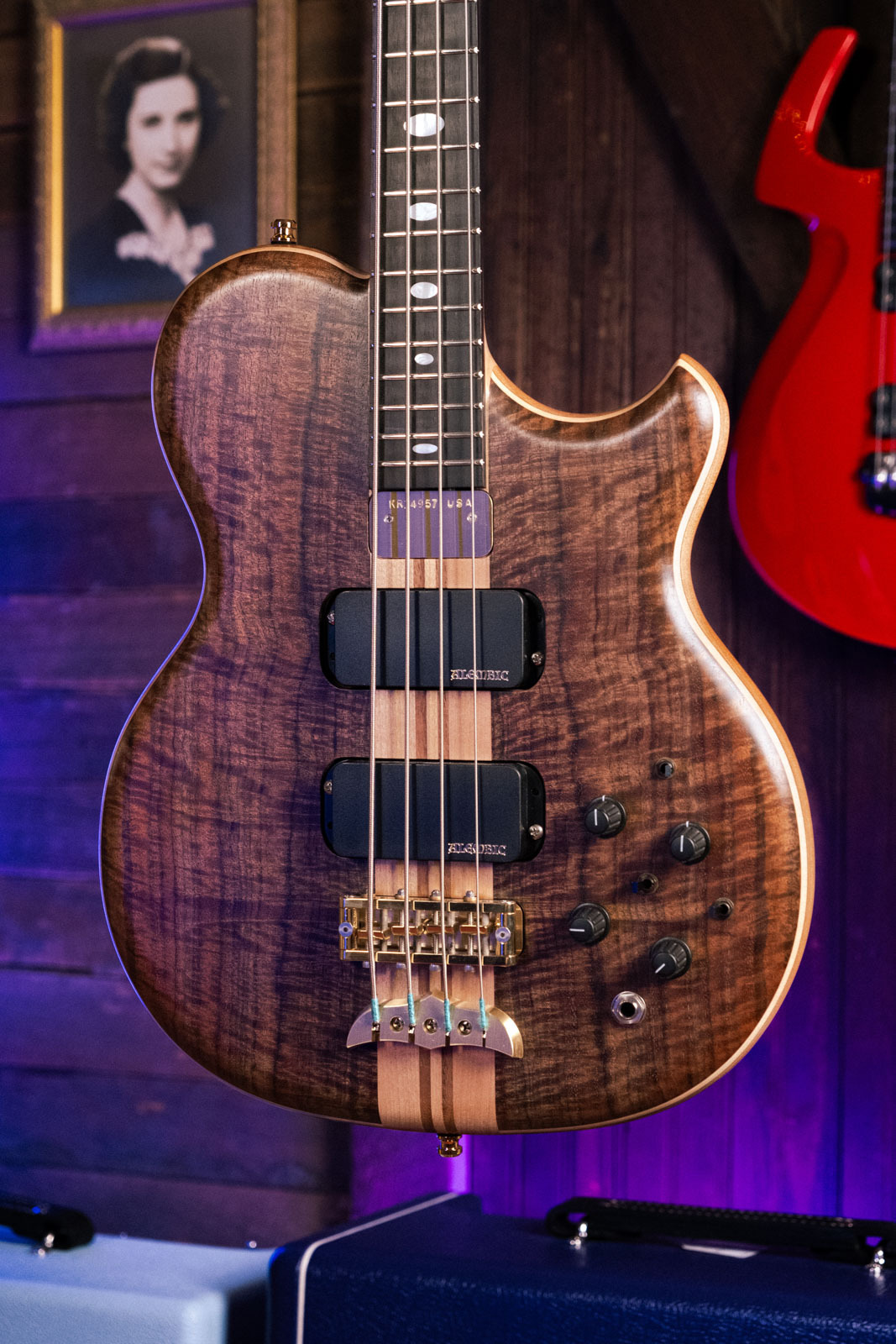 Alembic Crest Walnut Bass