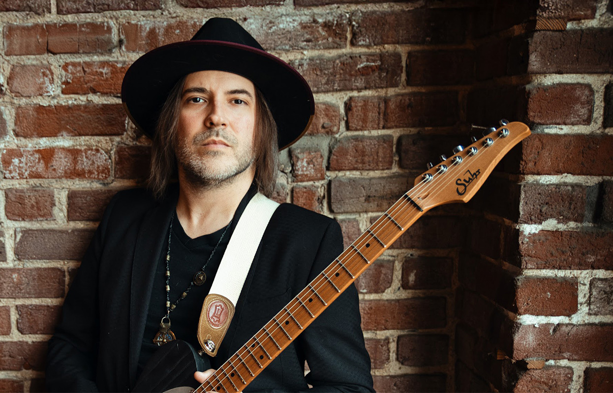 Andy Wood with Suhr Guitar