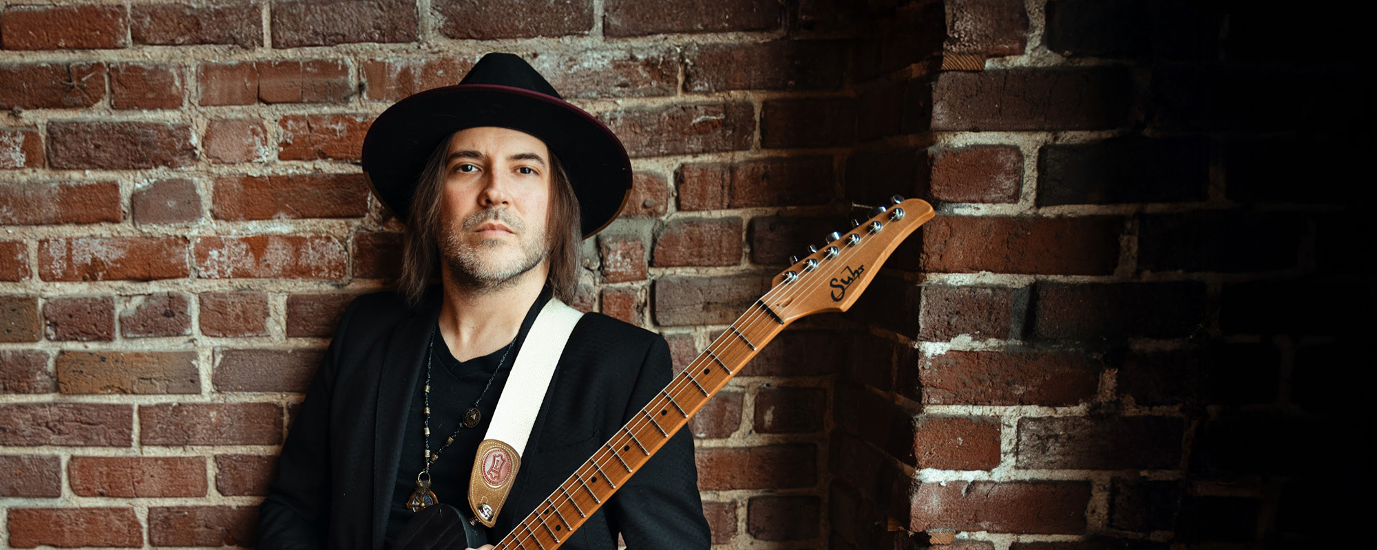 Andy Wood with Suhr Guitar