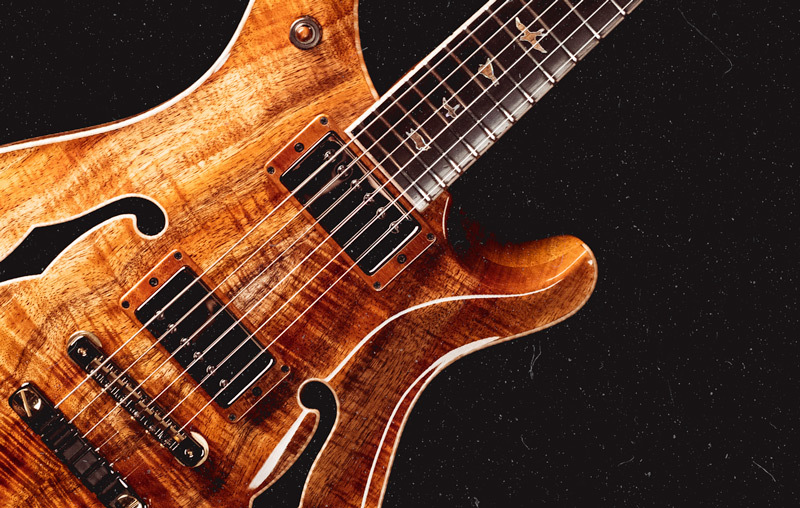 A Koa PRS Private Stock Guitar