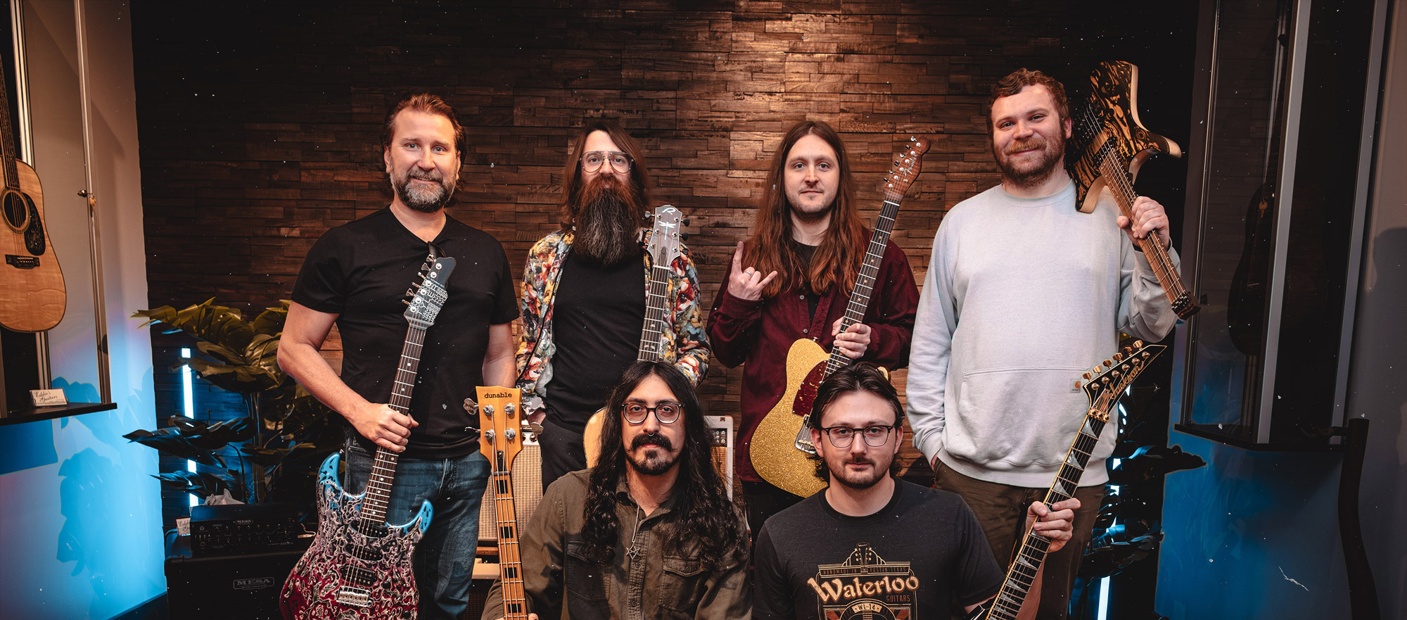 The Crew of Experts at Eddie's Guitars