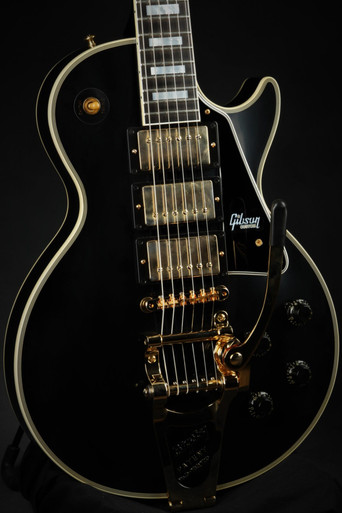 Gibson Custom Shop '57 Les Paul Custom 3 Pickup Bigsby VOS Ebony
