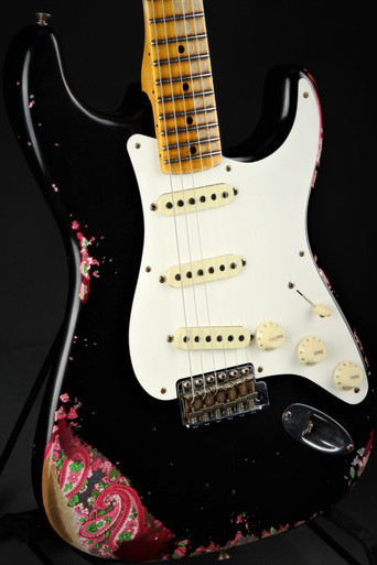 Fender Custom Shop Limited 1957 Stratocaster Heavy Relic - Black