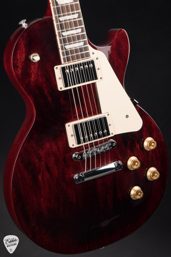 Gibson Les Paul Studio Wine Red 8.8 #225640352 - Eddie's Guitars