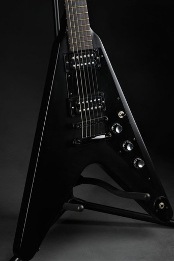 Used - Gibson USA Flying V Gothic (2001) - Eddie's Guitars