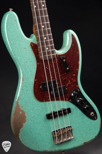 Fender Custom Shop 1964 Jazz Bass Heavy Relic P/J - Seafoam Green