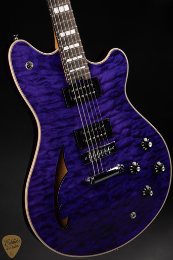 EVH SA-126 Special QM - Transparent Purple - Eddie's Guitars