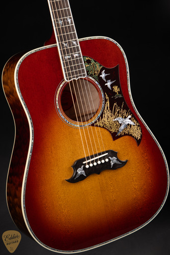 Gibson Custom Shop PSL Doves in Flight Quilt Wildfire Burst 4.10