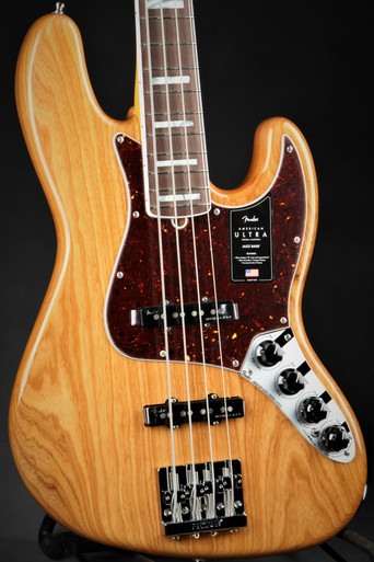 Fender American Ultra Jazz Bass - Aged Natural #US19078674