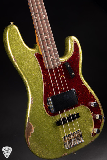 Fender Custom Shop 64 Precision Bass Heavy Relic P/J - Chartreuse