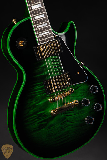 Gibson Custom Shop Made 2 Measure Les Paul Custom Figured Green