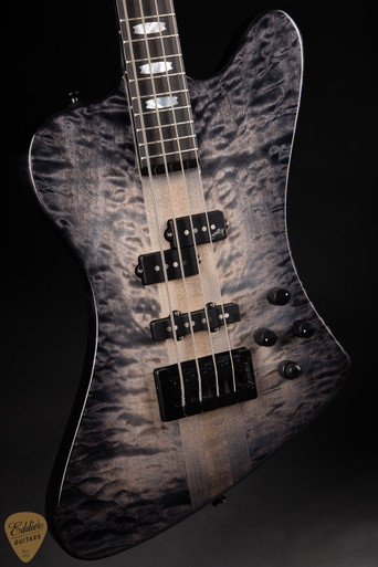 Spector NS-2X 4 String Neck Thru - Charcoal Burst - Eddie's Guitars