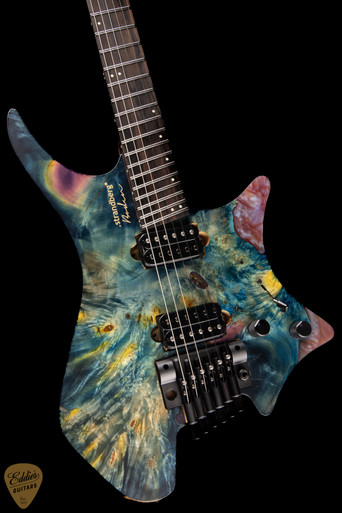 Strandberg Boden J Artisan 8 Burl Maple - Cosmo - Eddie's Guitars
