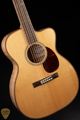 2024 - Bourgeois OMC DB Signature - Aged Tone Italian Spruce