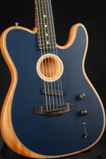 Fender American Acoustasonic Telecaster - Steel Blue #US213839