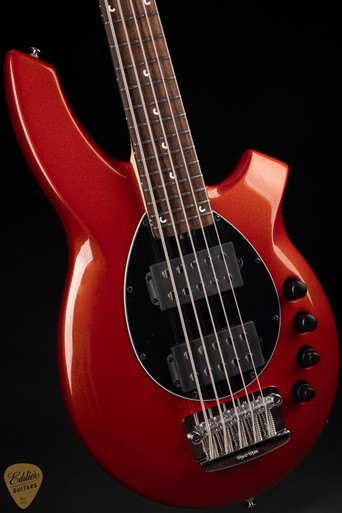 2024 - Ernie Ball Music Man Bongo 5 HH - Blood Orange - Eddie's