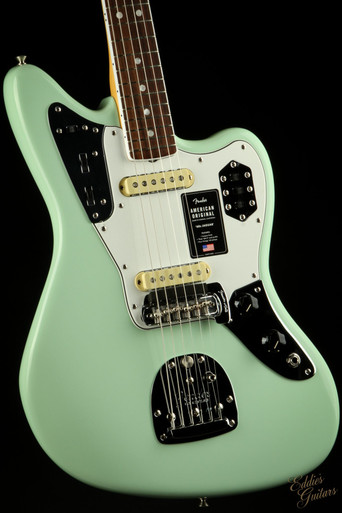 ギター Fender Traditional 60s Jaguar Surf Green Fender American Original '60s Jaguar - Surf Green #V2203487