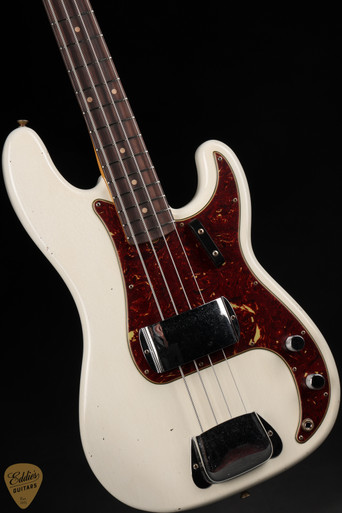 Fender Custom Shop 1963 Precision Bass Journeyman - Aged Olympic
