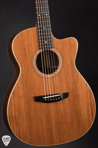 Goodall Grand Concert Cutaway - Master Grade Redwood & Indian
