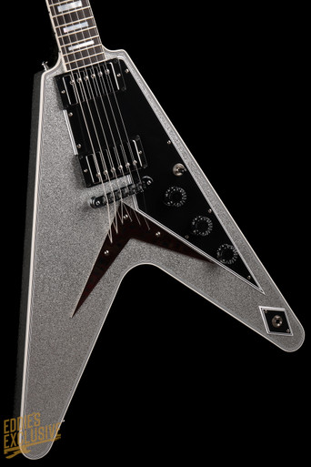 Gibson Custom Shop Made 2 Measure Flying V Custom Gloss Silver