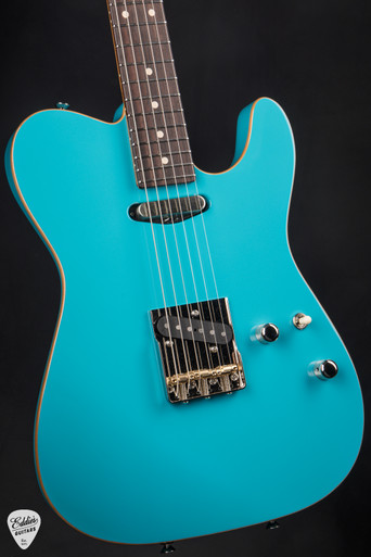 Tom Anderson Pro Am T Hollow - Taos Turquoise - Eddie's Guitars