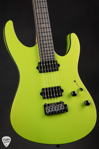 Suhr Modern Roasted - Lime Green Metallic #80897 - Eddie's Guitars