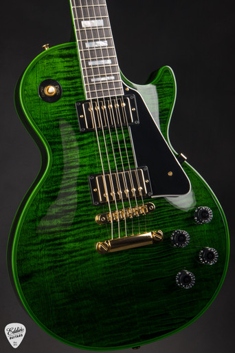 2025 - Gibson Custom Shop PSL Les Paul Custom Figured Green Widow