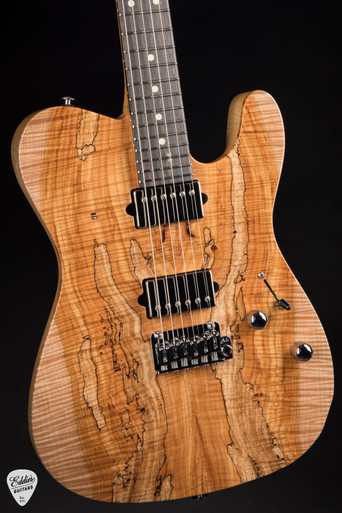 Suhr Modern T - Waterfall Burl Maple & Roasted Swamp Ash #85994