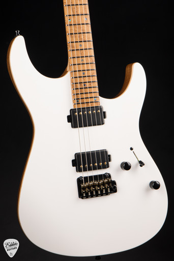 Mayones Aquila Elite S 6 - Monolith White Gloss - Eddie's Guitars