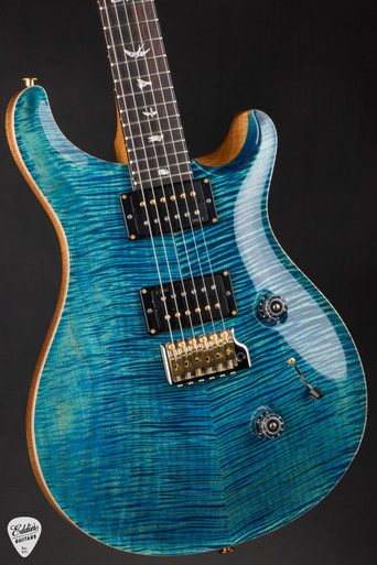 PRS Custom 24 - Arctic Blue #421885 - Eddie's Guitars