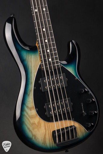 Ernie Ball Music Man StingRay 5 Special HH - Mean Blue Burst