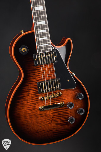 Gibson Custom Shop Made 2 Measure Les Paul Custom Figured Orange