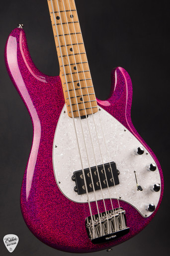 Ernie Ball Music Man StingRay 5 Special H - Soda Pink Sparkle