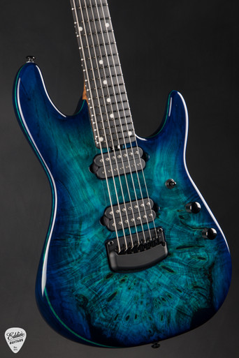 Ernie Ball Music Man Jason Richardson 7-String Cutlass HT - Water