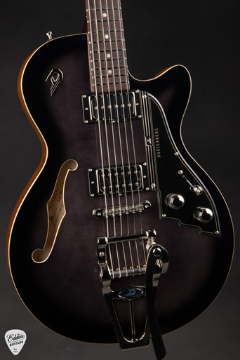 Duesenberg Starplayer CBR - Trans Black - Eddie's Guitars