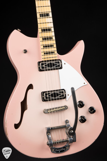 Fano Alt de Facto RB6 - Shell Pink Burst - Eddie's Guitars