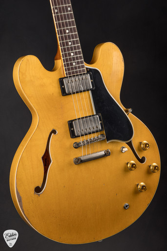 ギター Gibson CS Murphy Lab ES-335 1959 ULA Gibson Custom Murphy Lab 1959 ES-335 Reissue Ultra Heavy Aged Semi
