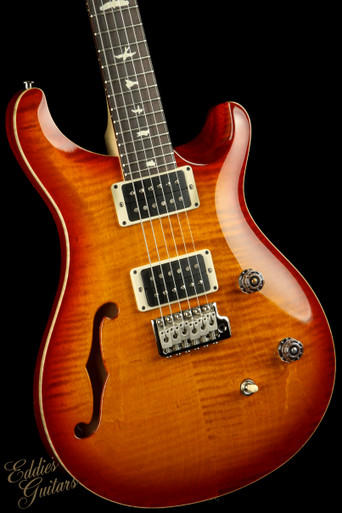 2023 - Paul Reed Smith CE 24 Semi-Hollow - Dark Cherry Sunburst