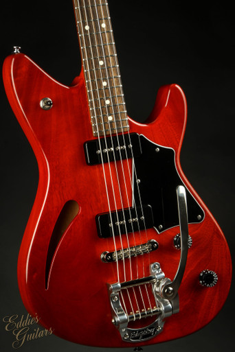 2023 - Don Grosh ElectraJet Hollow - Aged Cherry - Eddie's Guitars